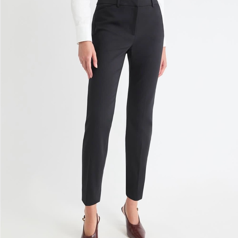 RW&CO. Black Ankle Length Suiting Pants